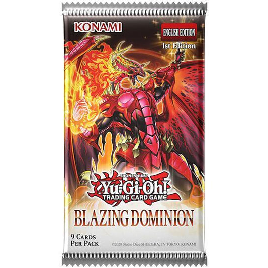 Yu-Gi-Oh! Blazing Dominion Booster Pack [1st Edition]