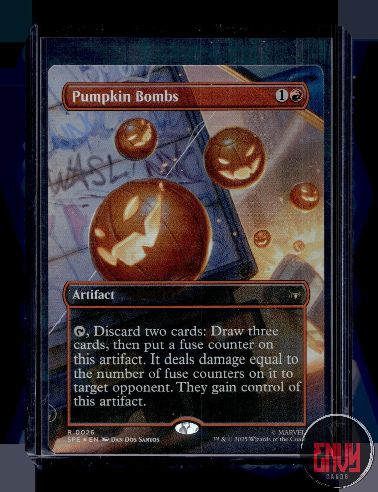 Pumpkin Bombs (Borderless) LP 26 Marvel's Spider-Man: Eternal-Legal Foil