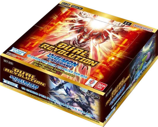 DIGIMON CG BT-25 DUAL REVOLUTION BOOSTER