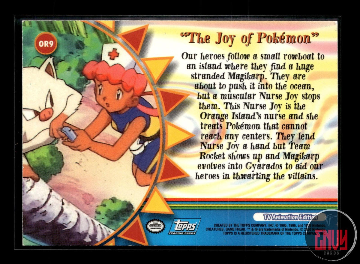 The Joy Of Pokemon LP #173 Topps Trading Cards Series 3 Pokemon FOIL