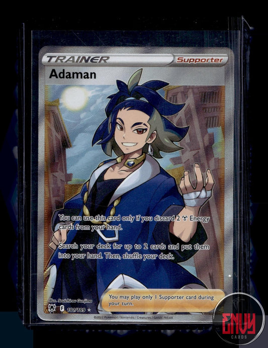 Adaman Near Mint 181/189 Ultra Rare Astral Radiance Pokemon Holo