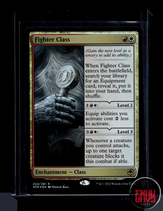 Fighter Class Lightly Played 222 Rare Adventures in the Forgotten Realms Foil