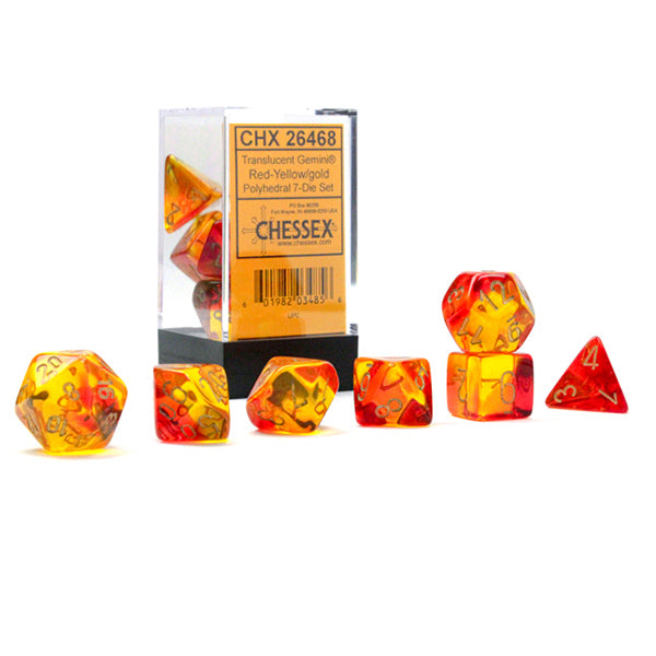 Chessex: 7-Die Set Gemini