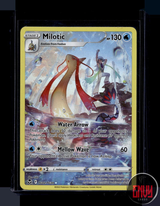 Milotic NM TG02/TG30 Trainer Gallery Rare Silver Tempest Trainer Gallery Pokemon