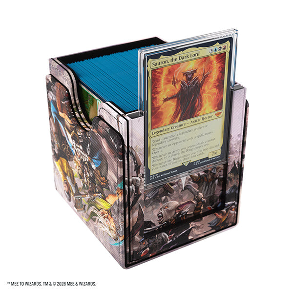 Deckbox: MTG Sidekick PRO 100+ XL- The Hobbit- Battle of Five Armies