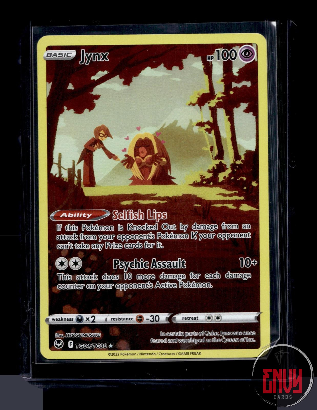 Jynx LP TG04/TG30 Trainer Gallery Rare Silver Tempest Trainer Gallery Pokemon