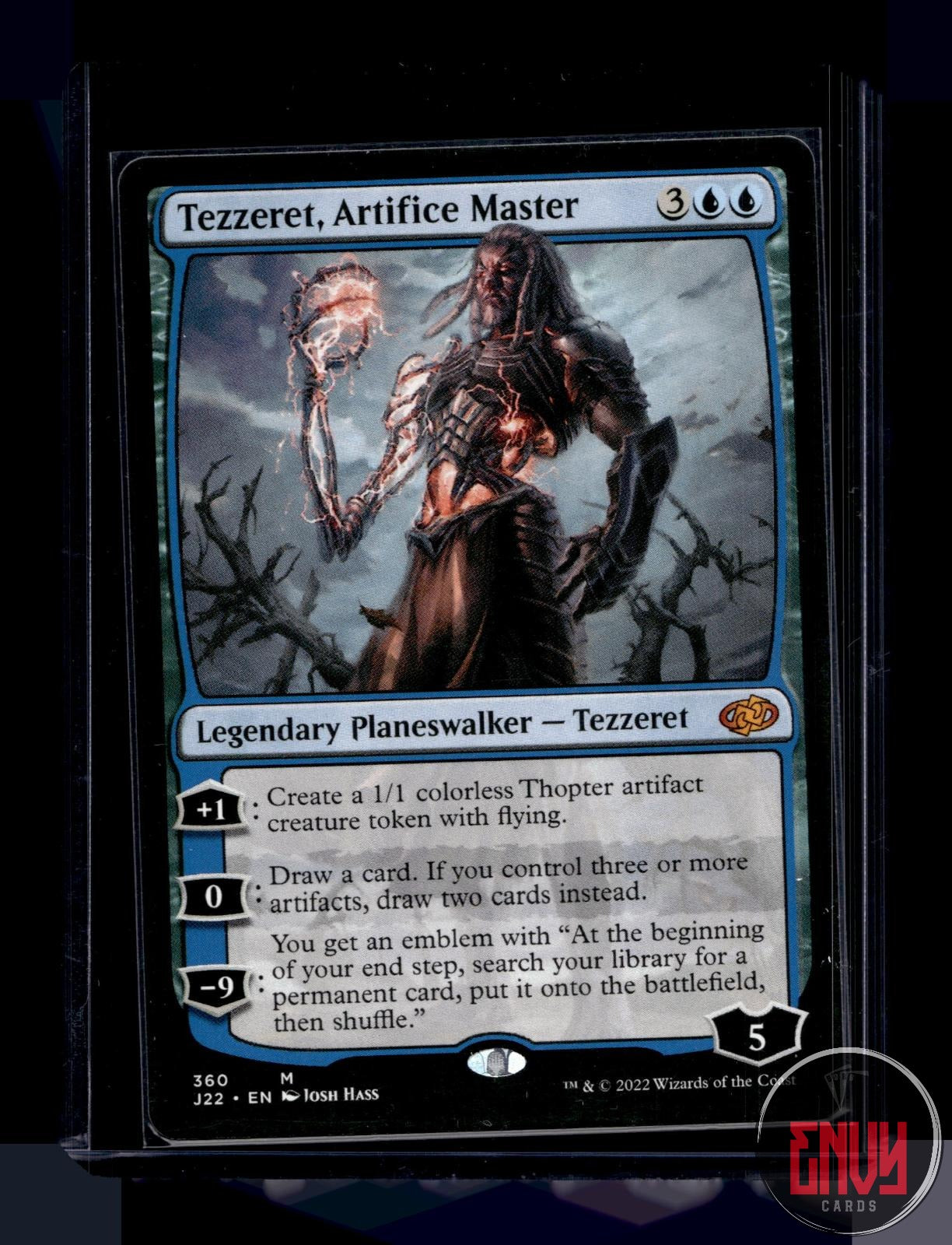Tezzeret, Artifice Master NM 360 Mythic Jumpstart 2022 Magic: The Gathering