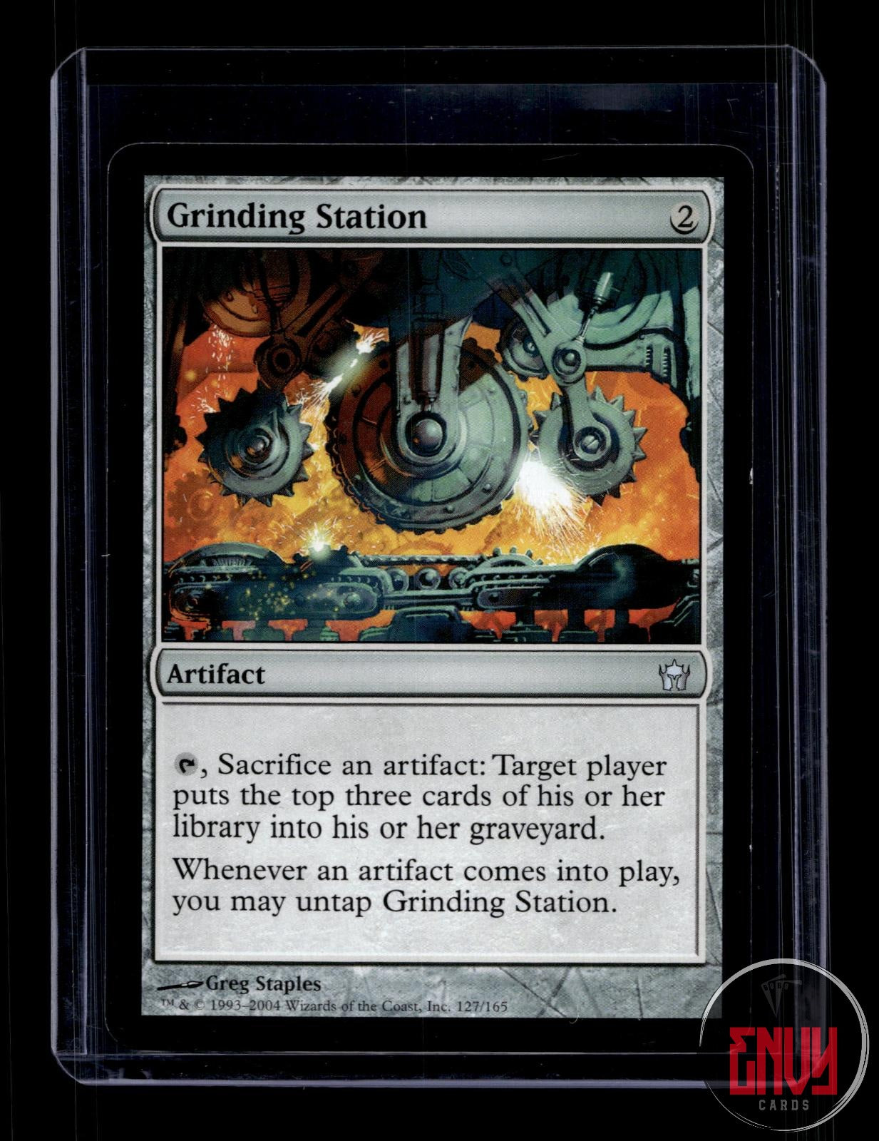 Grinding Station Moderately Played 127 Uncommon Fifth Dawn Magic: The Gathering