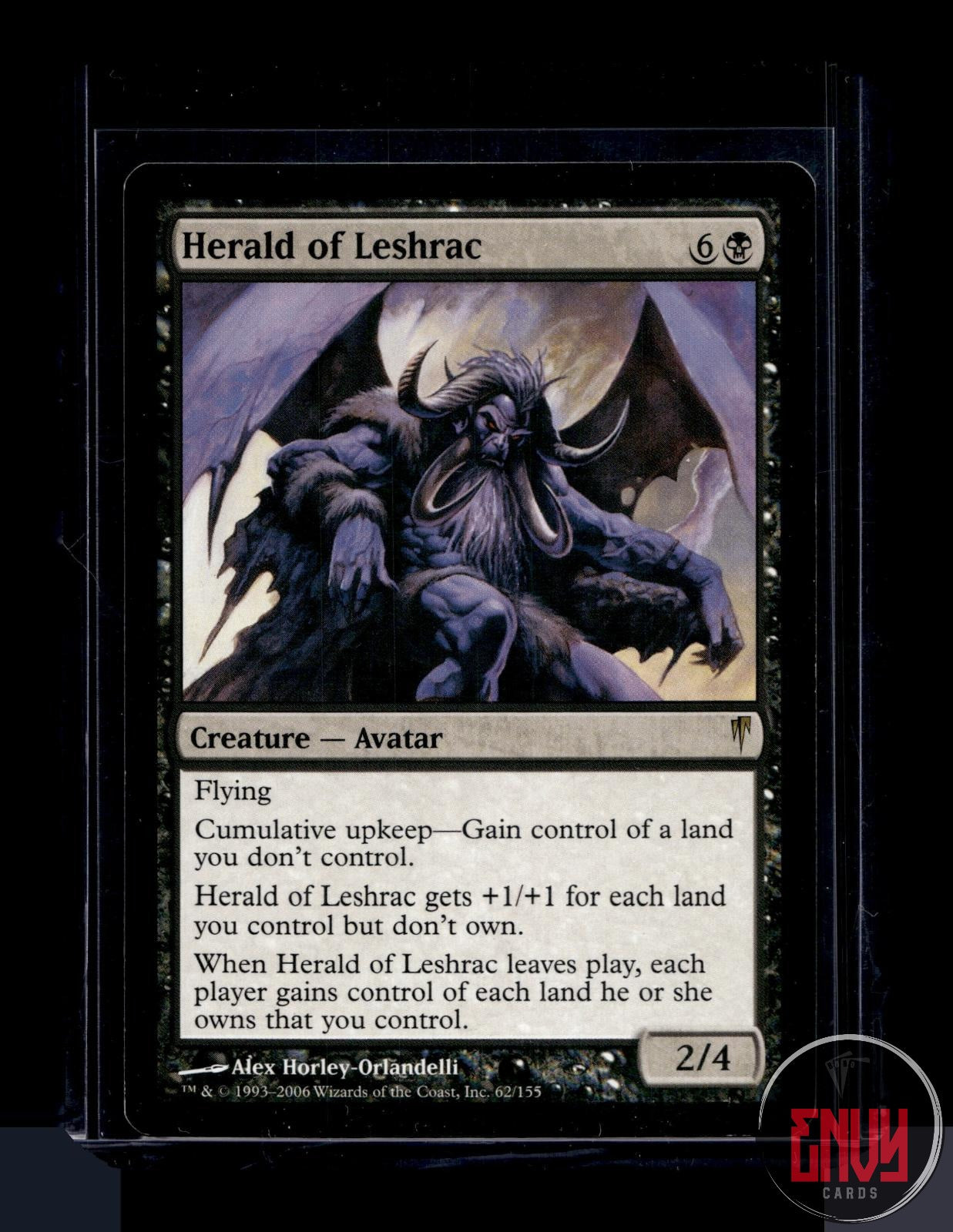 Herald of Leshrac Lightly Played 62 Rare Coldsnap