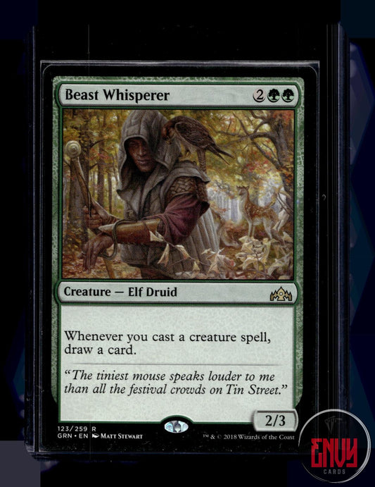 Beast Whisperer Near Mint 123 Rare Guilds of Ravnica Magic: The Gathering