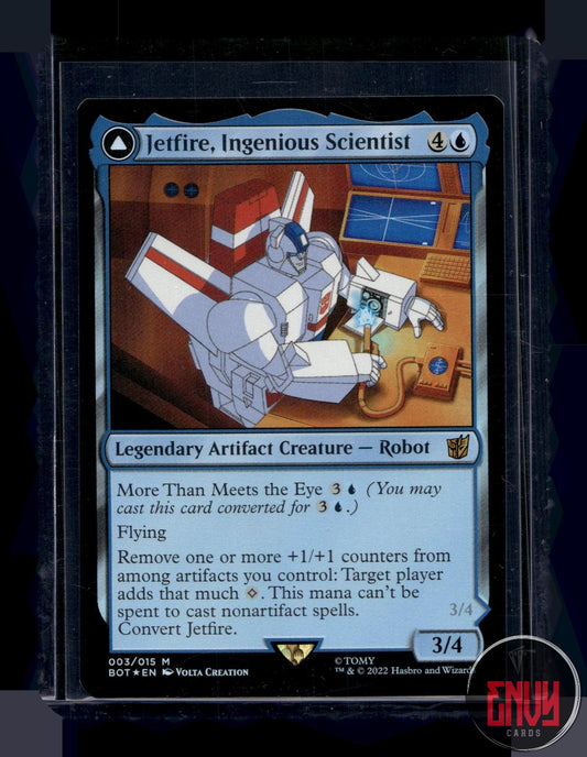 Jetfire, Ingenious Scientist LP 3 Mythic Universes Beyond: Transformers Foil
