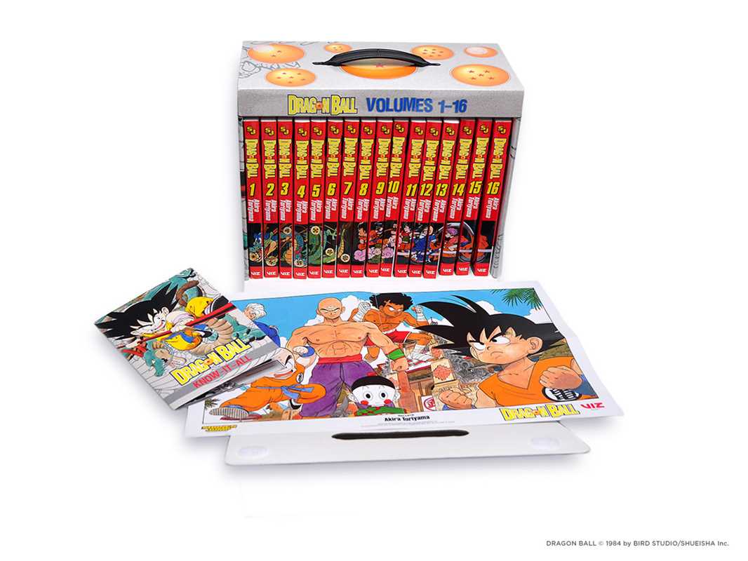 Scale Model Log Loader Dragon Ball Complete Box Set by Akira Toriyama – Envy Card Store