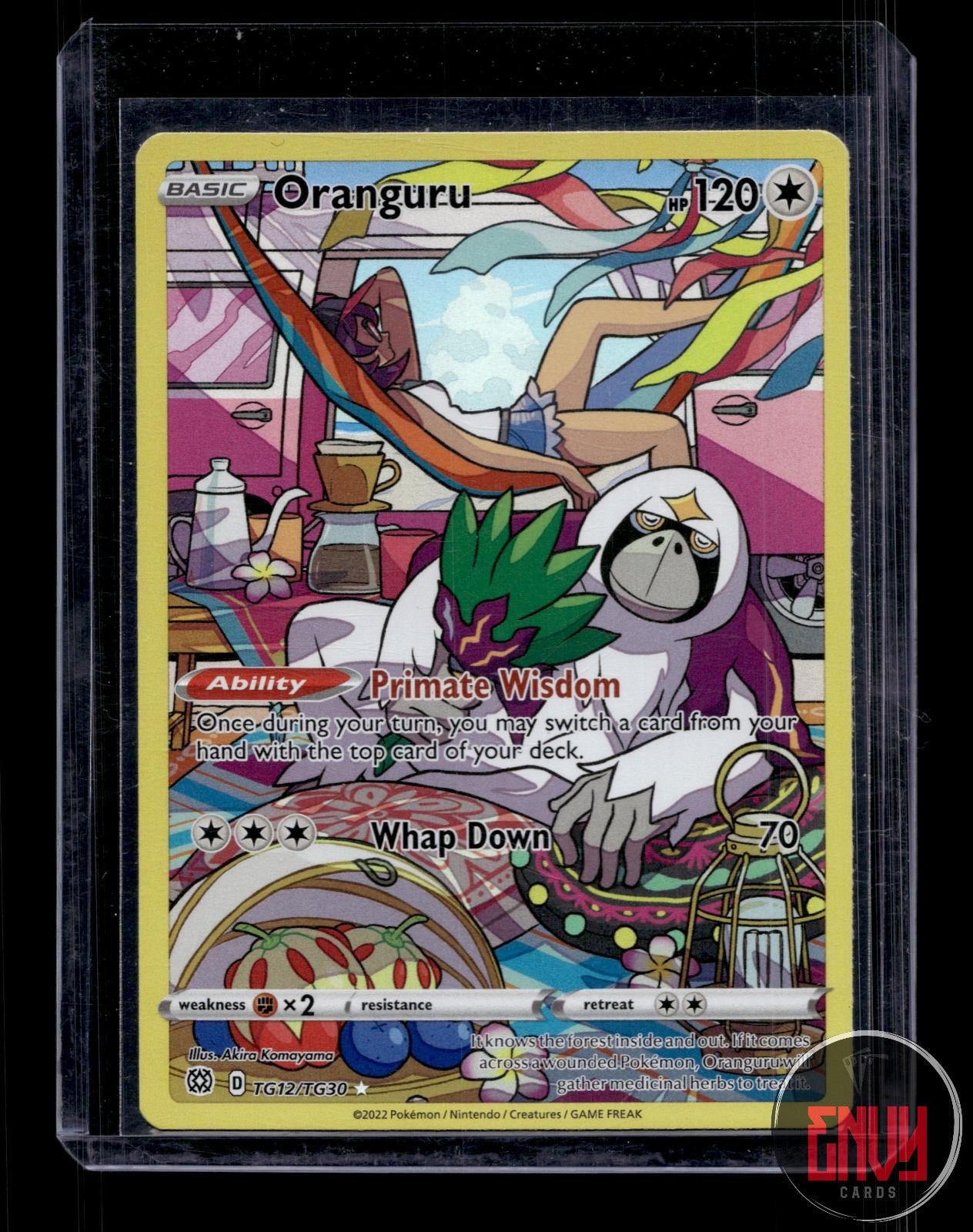 Oranguru NM TG12/TG30 Brilliant Stars Trainer Gallery Pokemon Holo