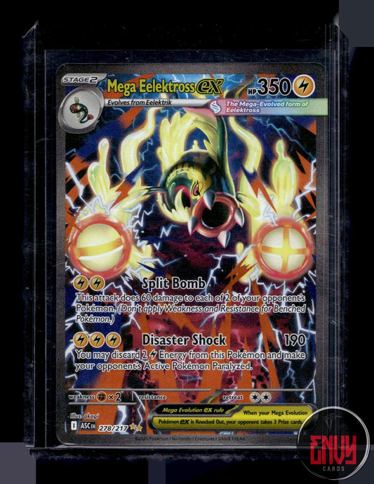 Mega Eelektross ex NM 278/217 Special Illustration Rare Ascended Heroes Pokemon