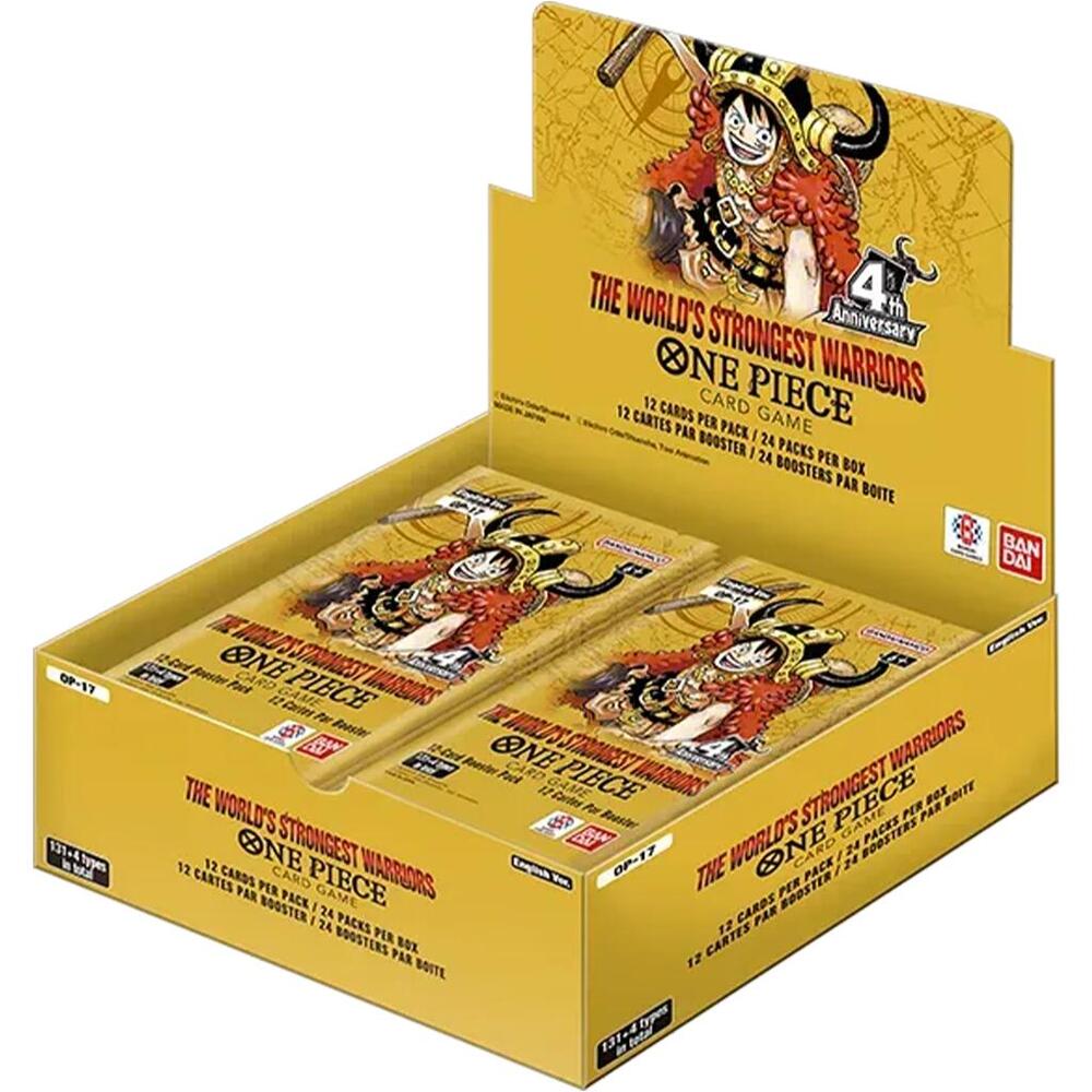 One Piece Card Game: Set 17- The World's Strongest Warriors- Booster Pack Display [OP-17]