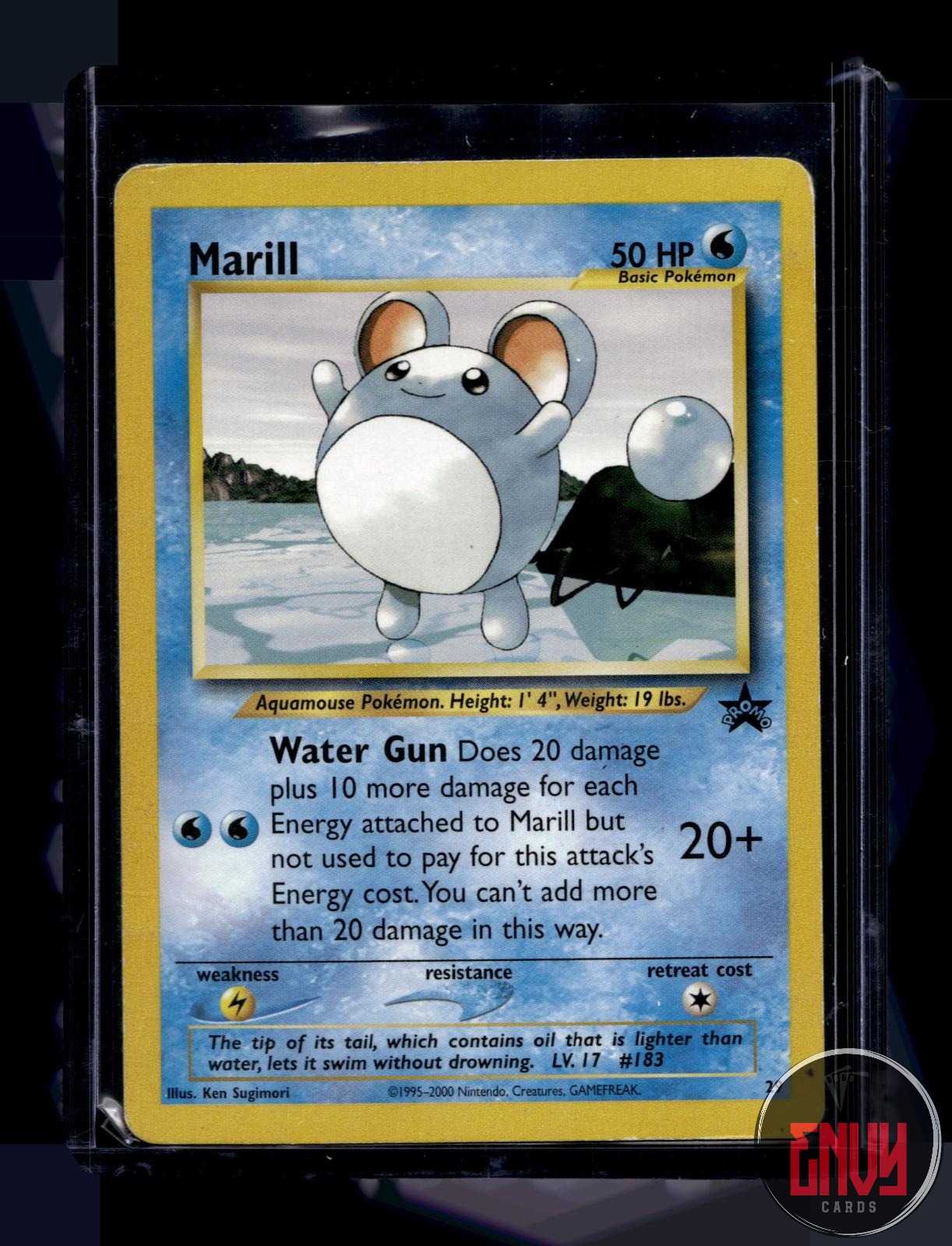 Marill Moderately Played 29 Promo Wizards Black Star Promos Pokemon
