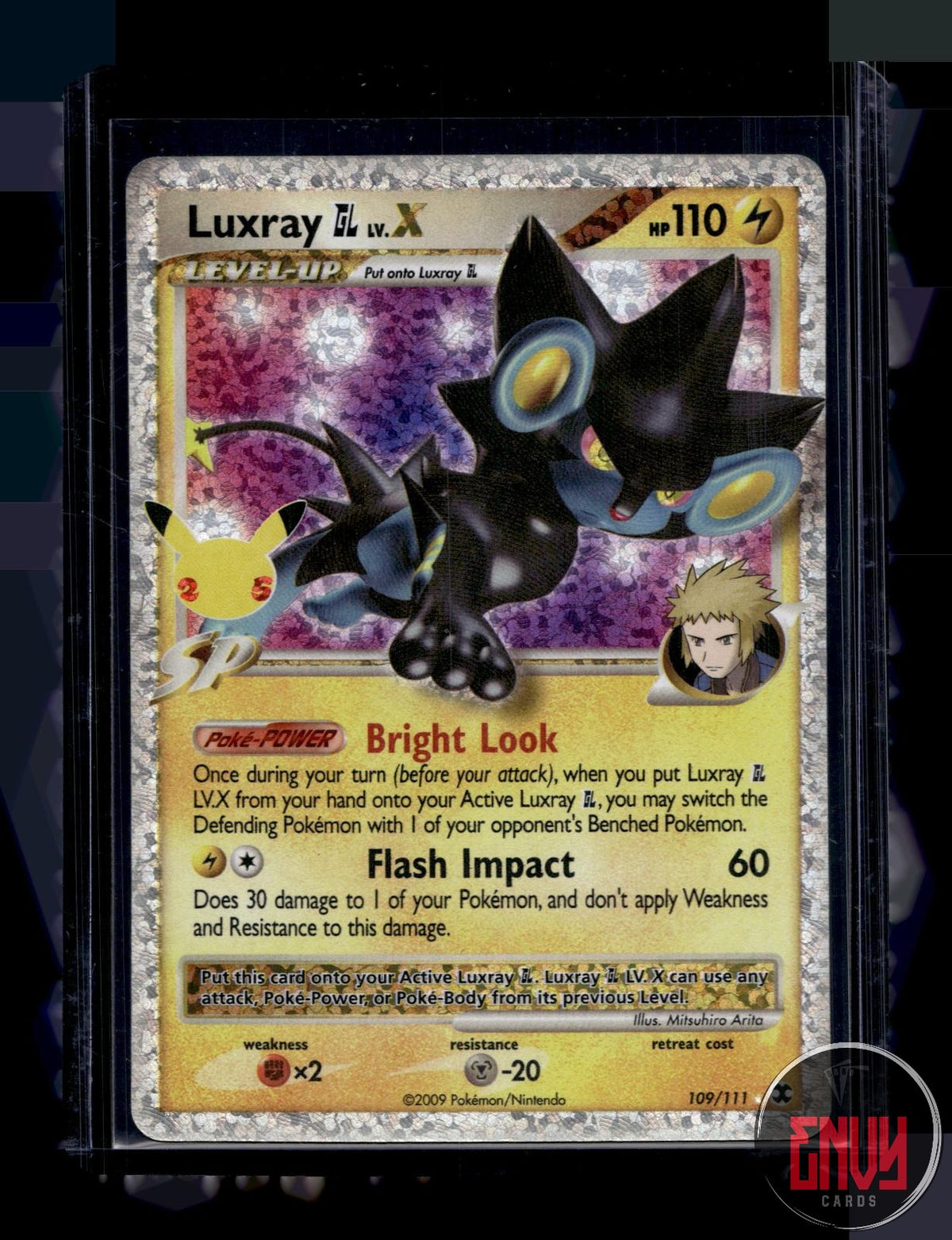 Luxray GL LV.X NM 109/111 Celebrations: Classic Collection Pokemon Holo