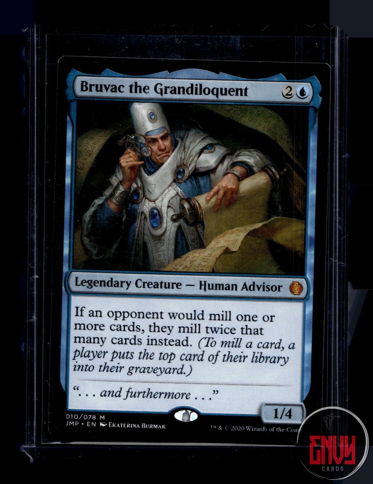 Bruvac the Grandiloquent Near Mint 10 Mythic Jumpstart Magic: The Gathering