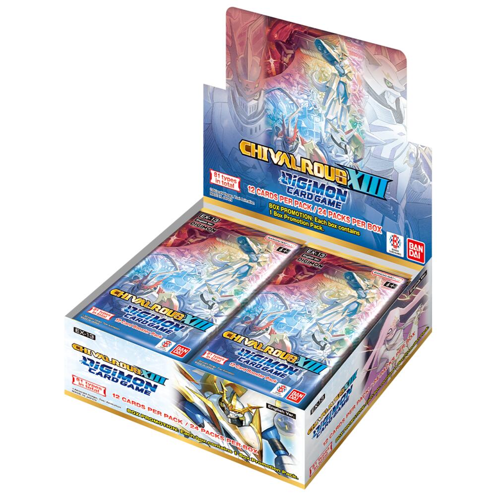 Digimon CG: Chivalrous XIII - Booster Box