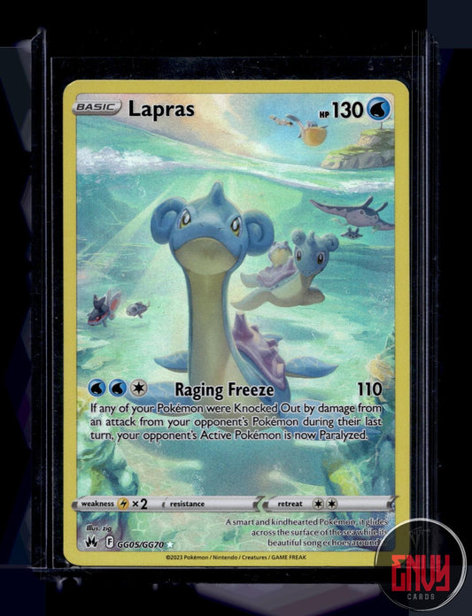 Lapras NM GG05/GG70 Trainer Gallery Rare Crown Zenith Galarian Gallery Pokemon