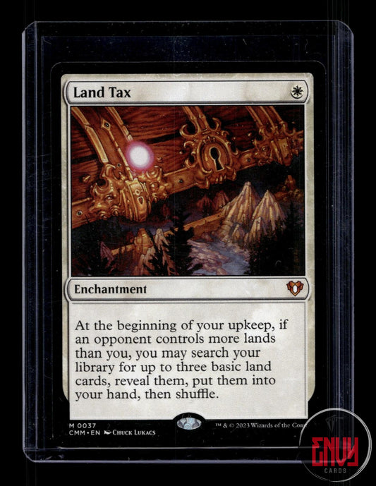 Land Tax Lightly Played 37 Mythic Commander Masters Magic: The Gathering