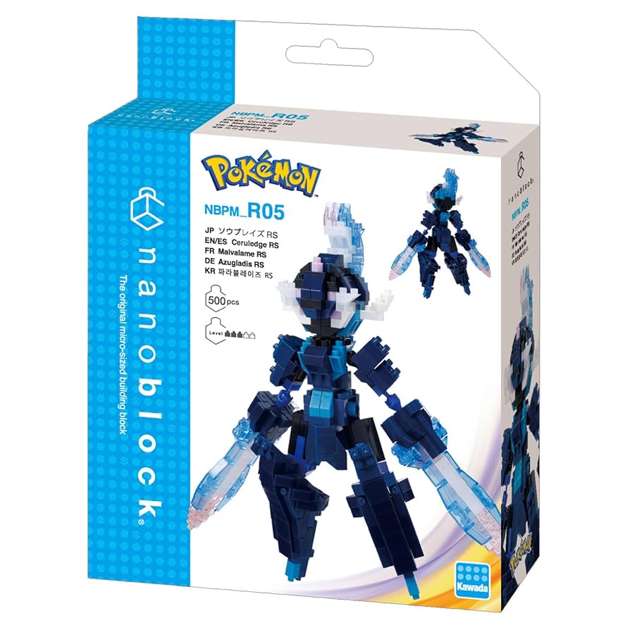 Nanoblock: Pokemon - Ceruledge