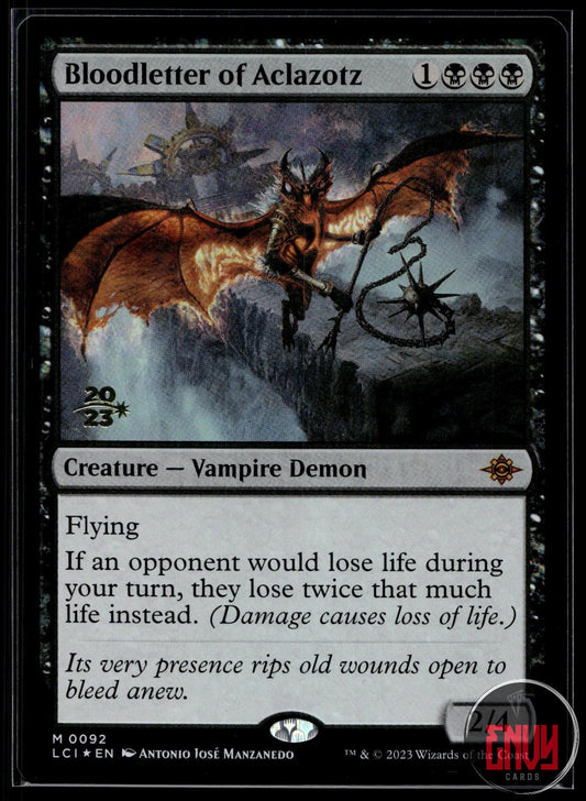 Bloodletter of Aclazotz Near Mint 92 Mythic The Lost Caverns of Ixalan Foil