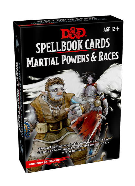 Dungeons & Dragons: Spell Book Cards: Martial Deck Card Game (8 Players)