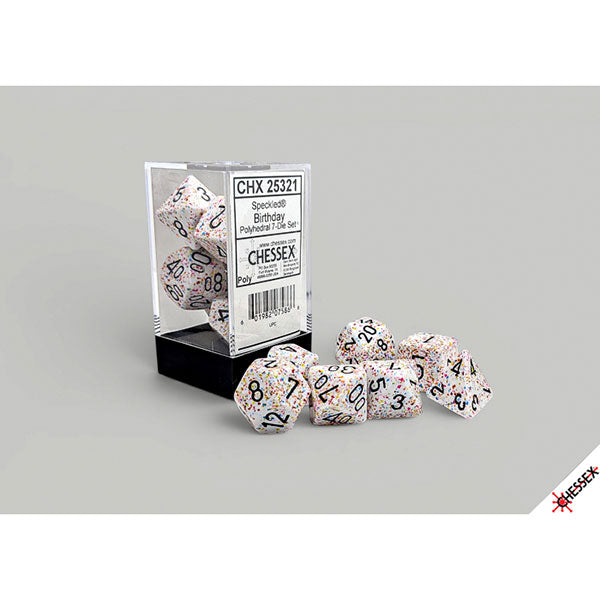Chessex: 7-Die Set Speckled