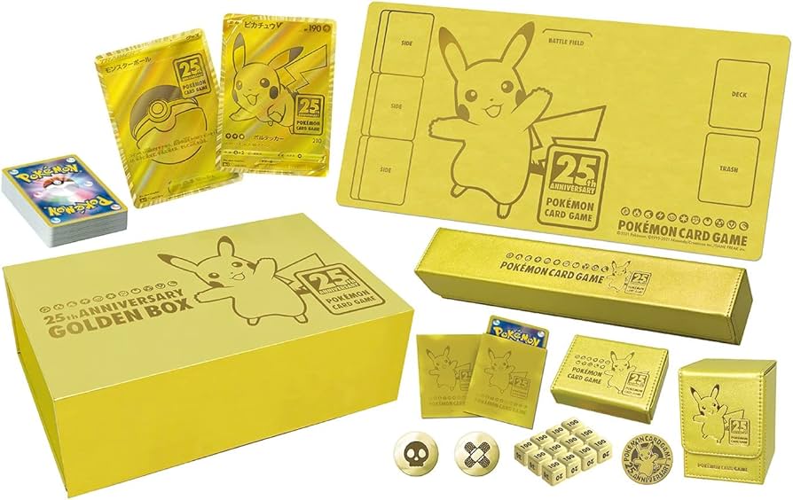 Pokemon Sword & Shield 25th ANNIVERSARY GOLDEN BOX S8a Japanese