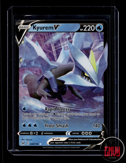 Kyurem V Near Mint 048/196 V Rare Lost Origin Pokemon