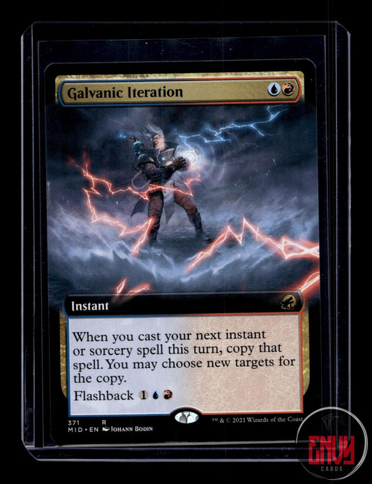 Galvanic Iteration (Extended Art) NM 371 Innistrad: Midnight Hunt