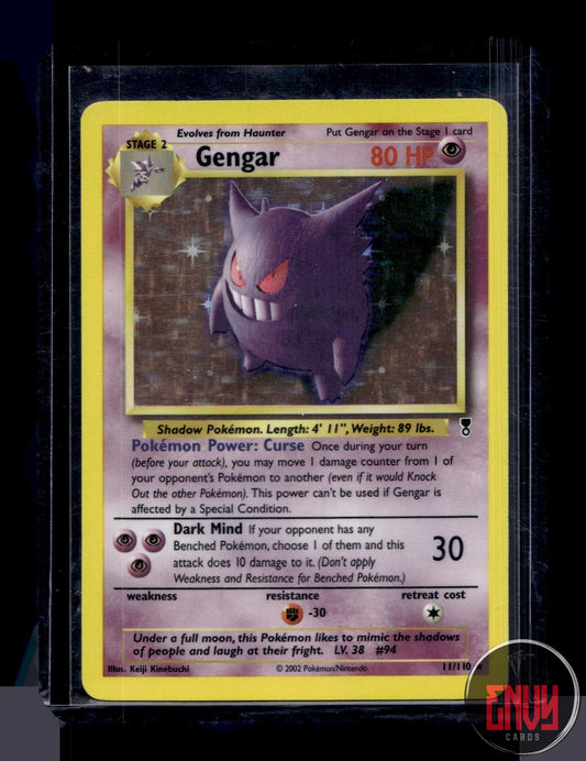 Gengar Moderately Played 11/110 Rare Legendary Collection Pokemon Holo