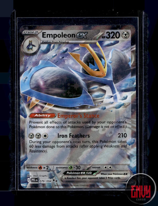 Empoleon ex Near Mint 070/094 Double Rare Phantasmal Flames Pokemon