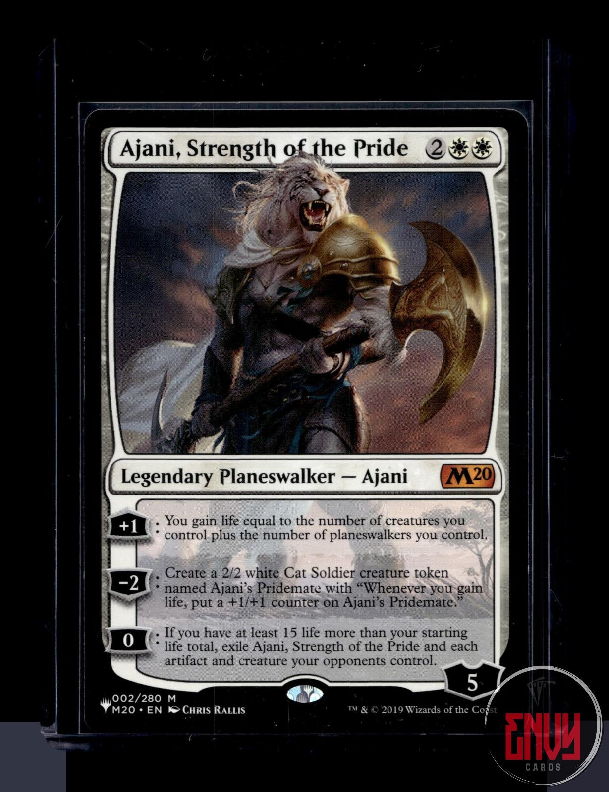 Ajani, Strength of the Pride NM 002/280 The List Reprints Magic: The Gathering