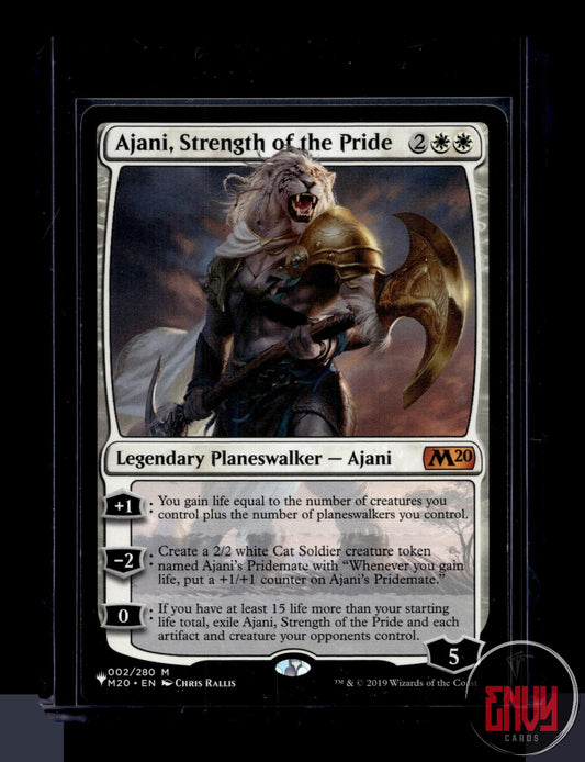 Ajani, Strength of the Pride NM 002/280 The List Reprints Magic: The Gathering