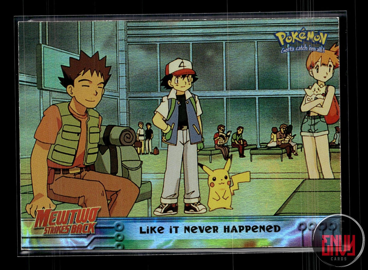 Like It Never Happened LP #40 Topps The First Movie Trading Cards Pokemon FOIL