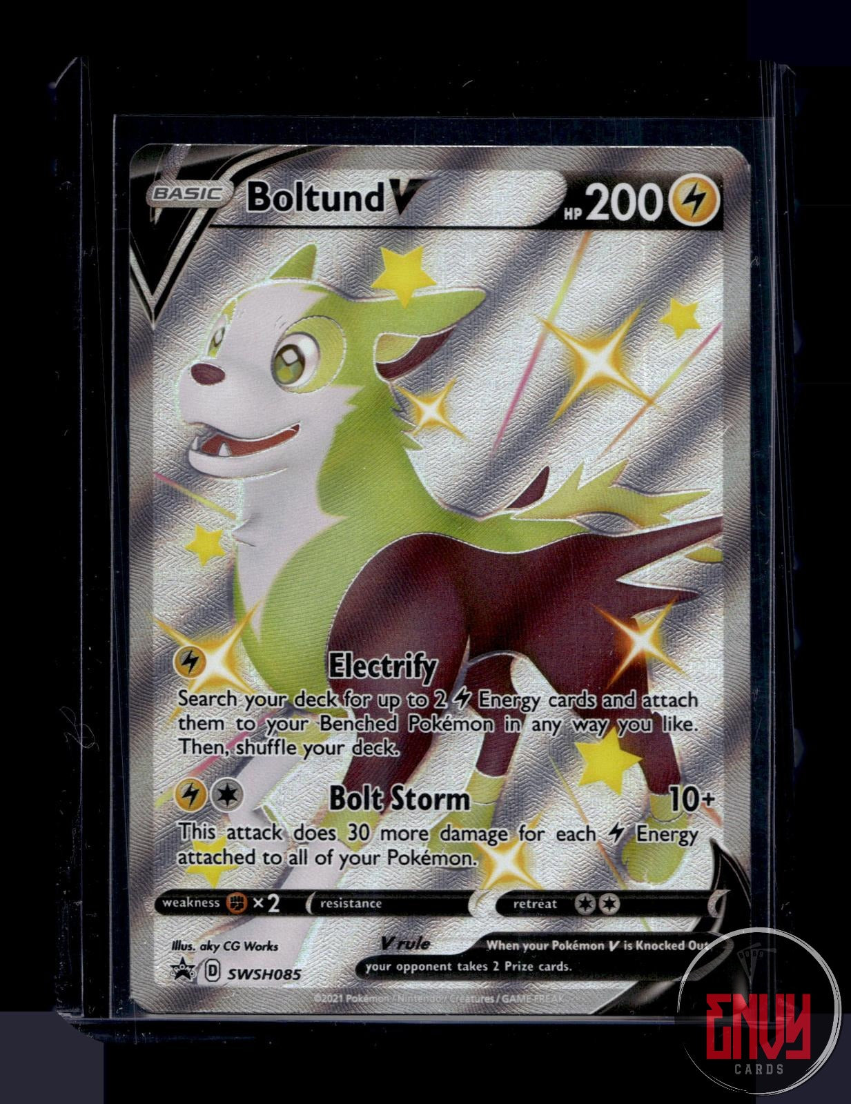 Boltund V Near Mint SWSH085 Promo Sword & Shield Promo Pokemon