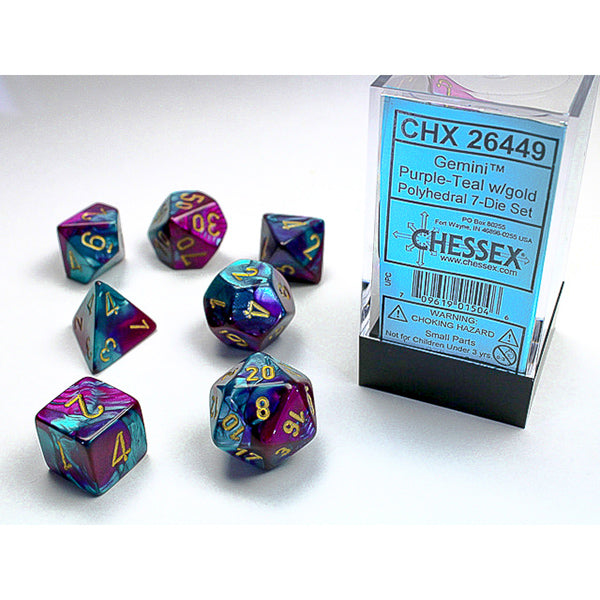 Chessex: 7-Die Set Gemini