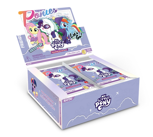 My Little Pony Collectable Cards: Friendship Eternal Cards- Fun Moments Edition Display- 003A (20 packs)