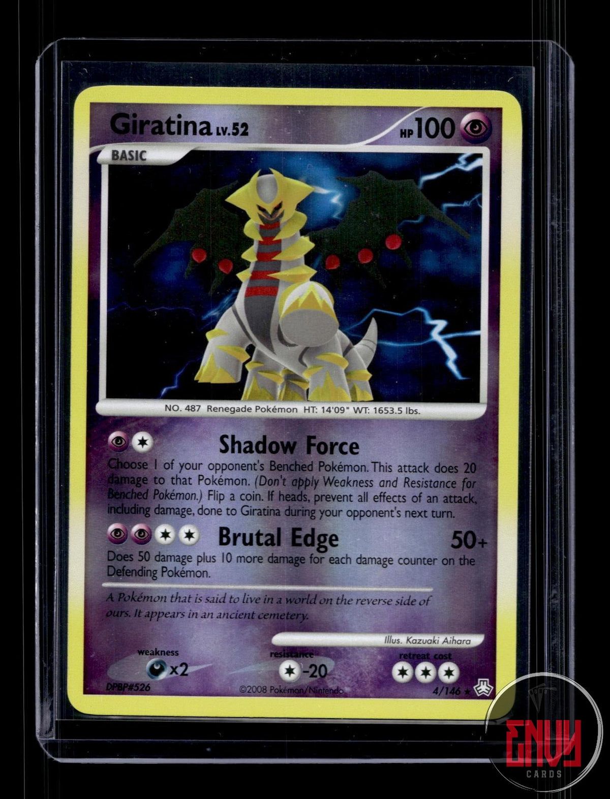 Giratina LP 4/146 R Legends Awakened Pokemon Reverse Holo