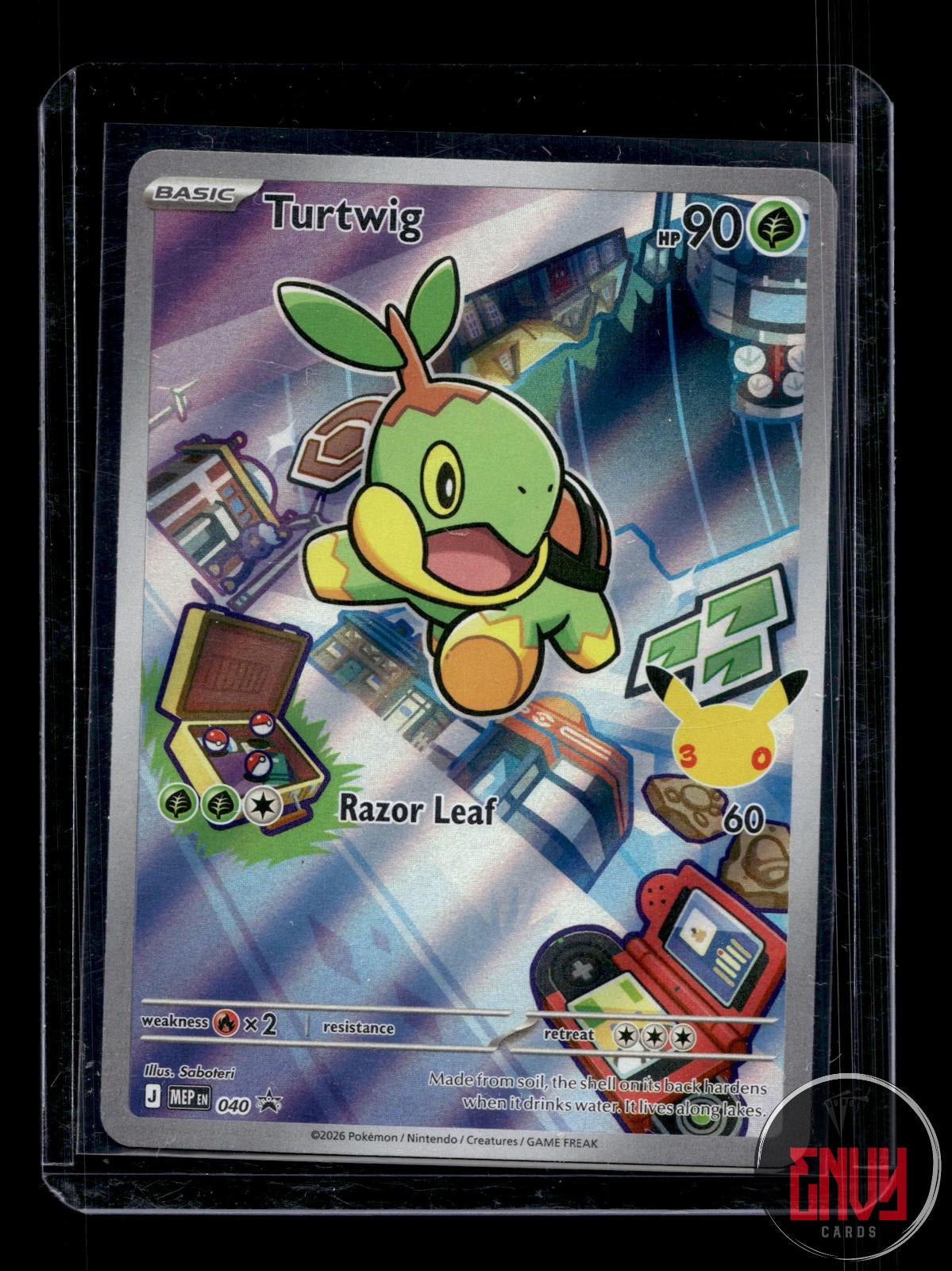 Turtwig Near Mint 040 Promo ME: Mega Evolution Promo Pokemon