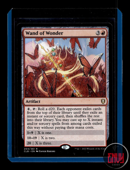 Wand of Wonder NM 204 Commander Legends: Battle for Baldur's Gate 