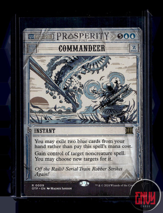 Commandeer NM 9 Outlaws of Thunder Junction: Breaking News Magic: The Gathering