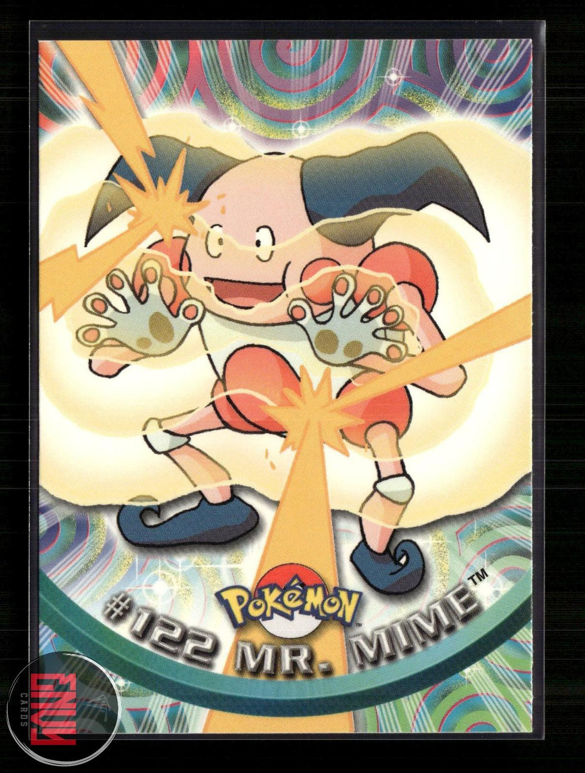Mr. Mime LP #122 Topps Trading Cards Series 3 Pokemon