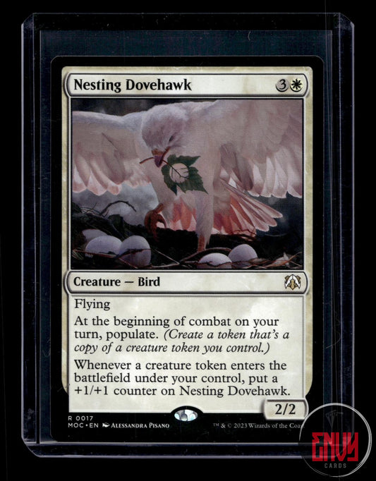 Nesting Dovehawk Lightly Played 17 Rare Commander: March of the Machine