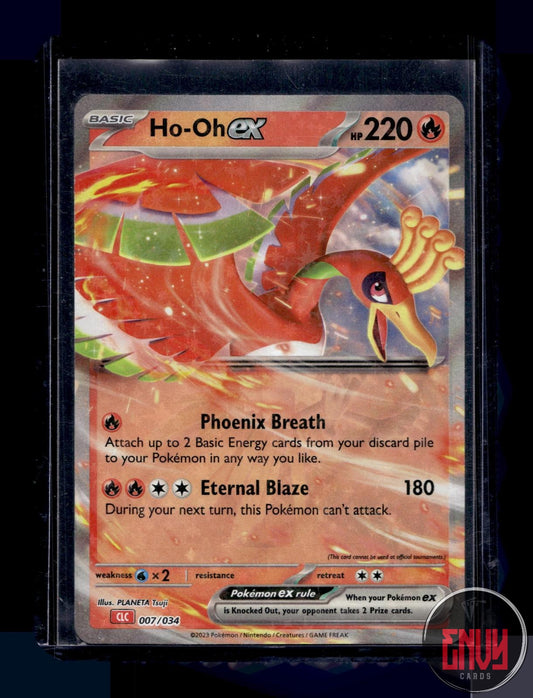 Ho-oh ex Near Mint 007/034 Classic Collection Trading Card Game Classic Pokemon