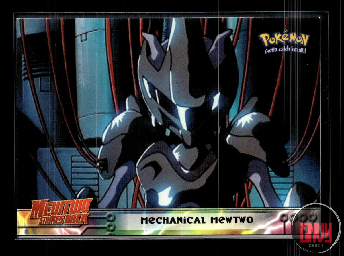 Mechanical Mewtwo LP #6 Topps The First Movie Trading Cards Pokemon
