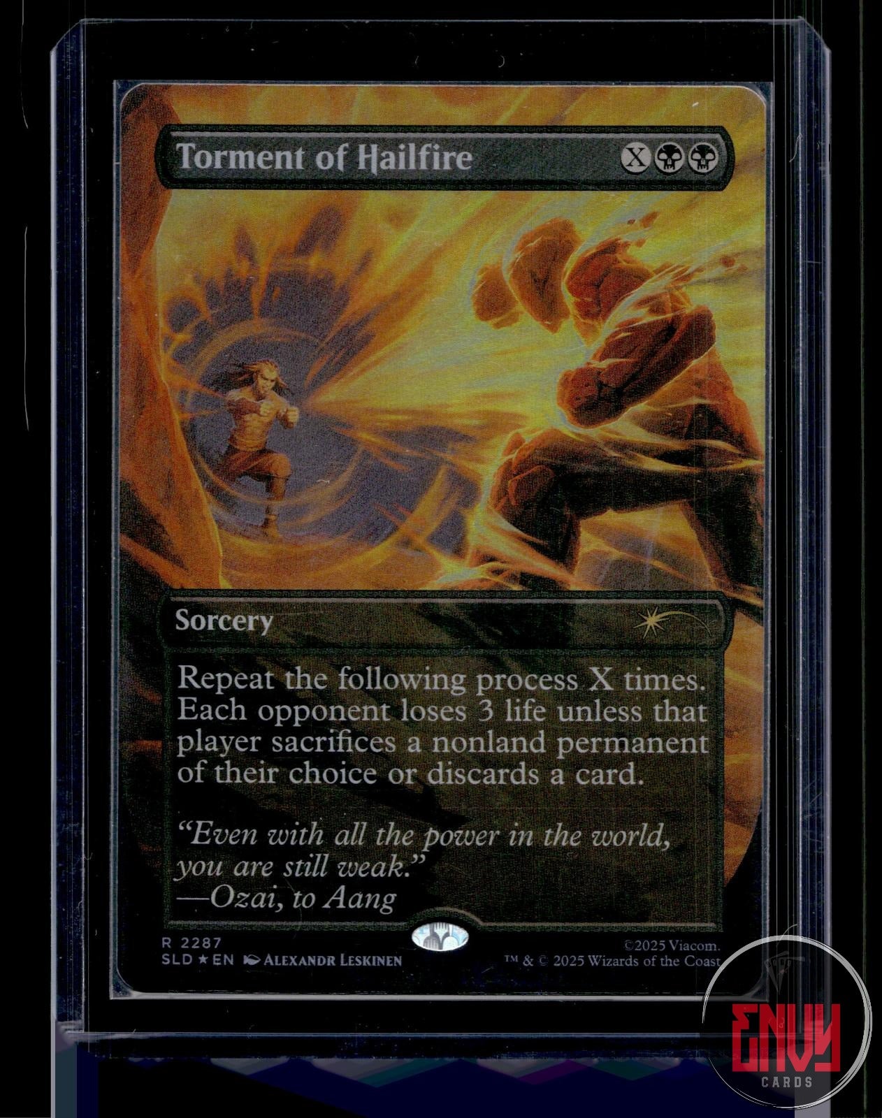 Torment of Hailfire (2287) NM 2287 Secret Lair Drop Series Magic: The Gathering