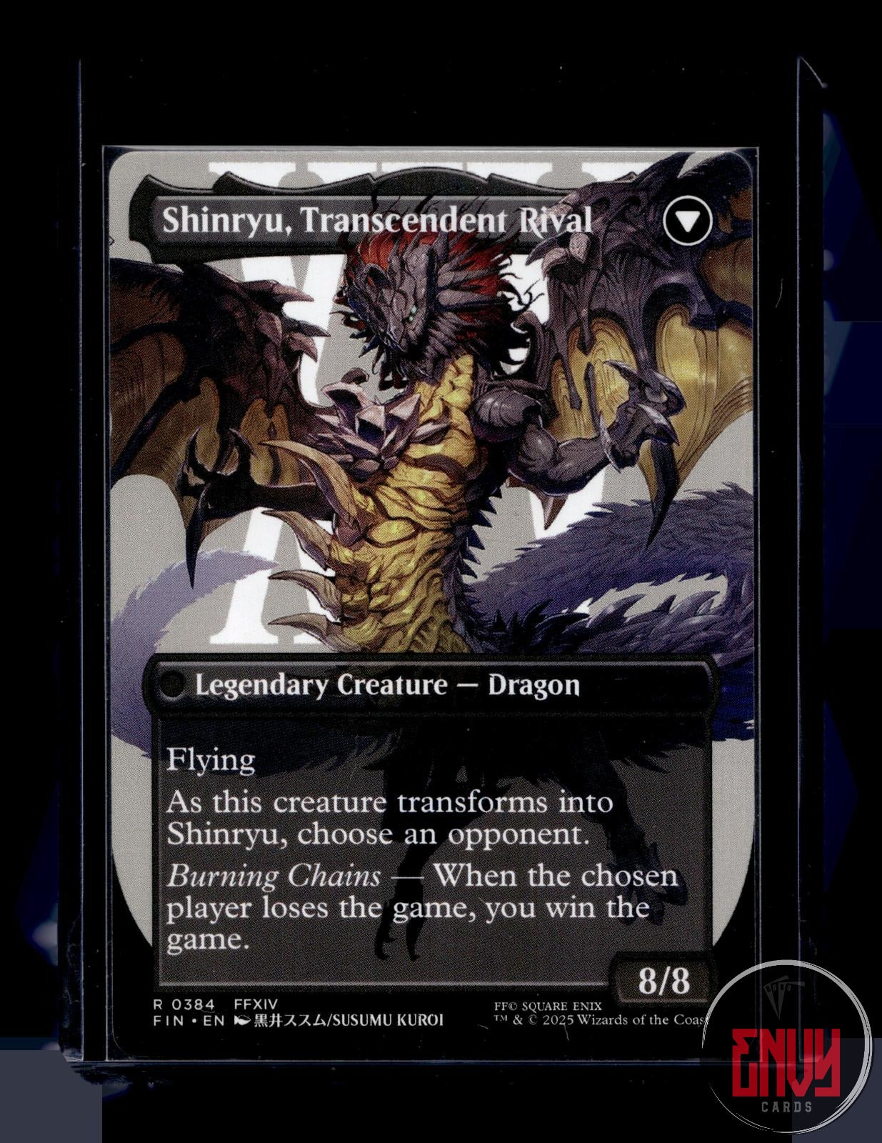 Zenos yae Galvus (Borderless) NM 384 Rare FINAL FANTASY Magic: The Gathering